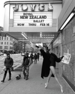 Laura's joy at the Joyce